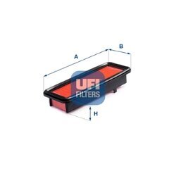 Vzduchový filter UFI 30.B76.00