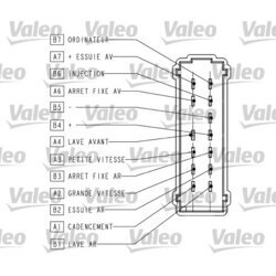 Spínač riadenia VALEO 251566 - obr. 2