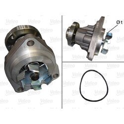 Vodné čerpadlo, chladenie motora VALEO 506527