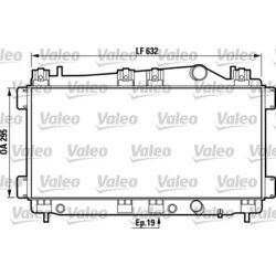 Chladič motora VALEO 731749