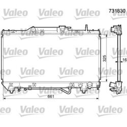 Chladič motora VALEO 731830