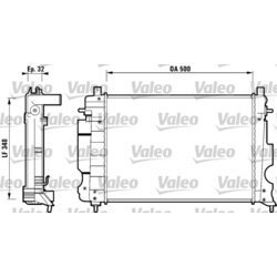 Chladič motora VALEO 732120