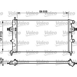 Chladič motora VALEO 732551