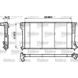 Chladič motora VALEO 732620