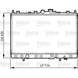 Chladič motora VALEO 734196