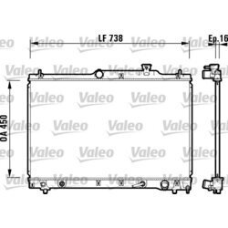 Chladič motora VALEO 734201