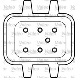 Mechanizmus zdvíhania okna VALEO 850295 - obr. 1