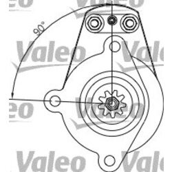 Štartér VALEO 455616 - obr. 1