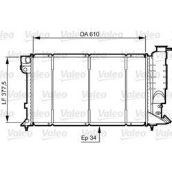 Chladič motora VALEO 730507