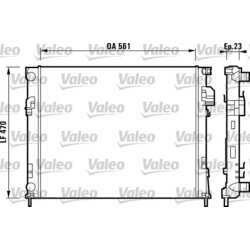 Chladič motora VALEO 732853