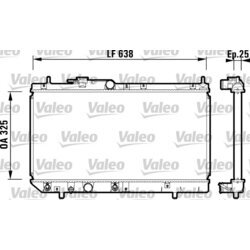 Chladič motora VALEO 734102