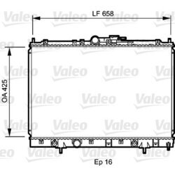 Chladič motora VALEO 734197