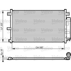 Kondenzátor klimatizácie VALEO 814227
