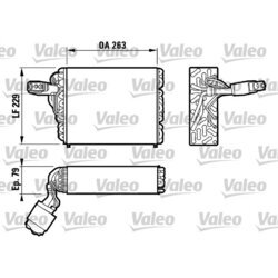 Výparník klimatizácie VALEO 817109