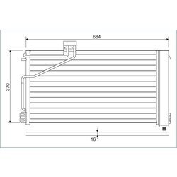 Kondenzátor klimatizácie VALEO 817848