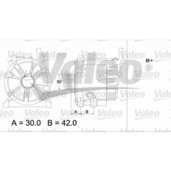 Alternátor VALEO 437415 - obr. 4