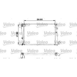 Chladič motora VALEO 730959