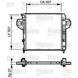 Chladič motora VALEO 735221