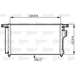 Kondenzátor klimatizácie VALEO 814353