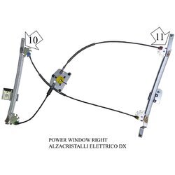 Mechanizmus zdvíhania okna VALEO 852552