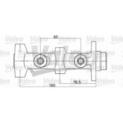 Hlavný brzdový valec VALEO 350639