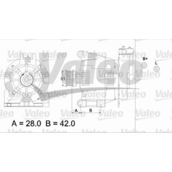 Alternátor VALEO 436732 - obr. 4