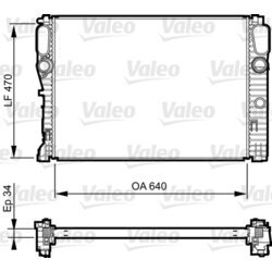 Chladič motora VALEO 735382