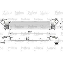 Chladič plniaceho vzduchu VALEO 818639