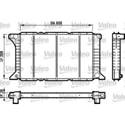 Chladič motora VALEO 731492