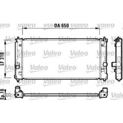 Chladič motora VALEO 732417