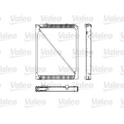 Chladič motora VALEO 733485