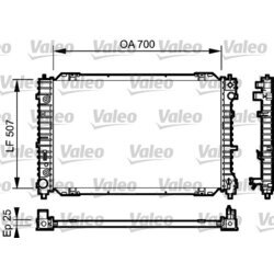 Chladič motora VALEO 734468