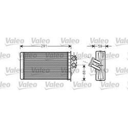 Výmenník tepla vnútorného kúrenia VALEO 812339