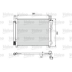 Kondenzátor klimatizácie VALEO 814299