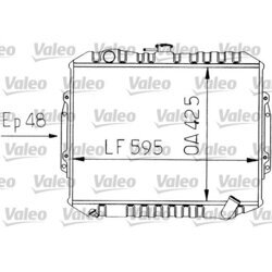 Chladič motora VALEO 730454