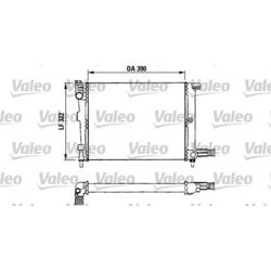 Chladič motora VALEO 730632