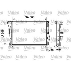 Chladič motora VALEO 734364