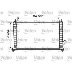 Chladič motora VALEO 734714