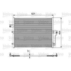 Kondenzátor klimatizácie VALEO 814441