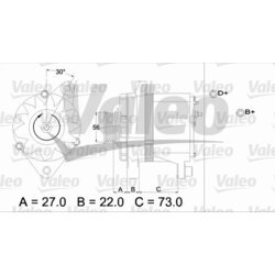 Alternátor VALEO 436242