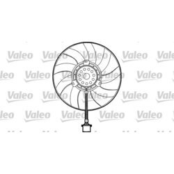 Ventilátor chladenia motora VALEO 698373