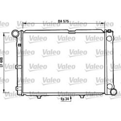 Chladič motora VALEO 730344