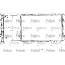 Chladič motora VALEO 730363