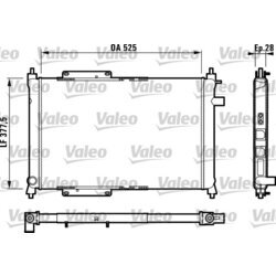 Chladič motora VALEO 731818