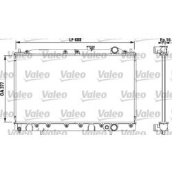 Chladič motora VALEO 732540