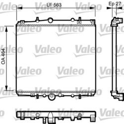 Chladič motora VALEO 732945