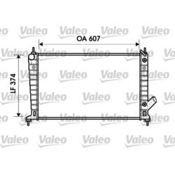 Chladič motora VALEO 734830