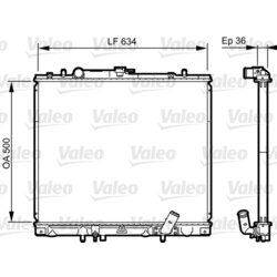 Chladič motora VALEO 735420