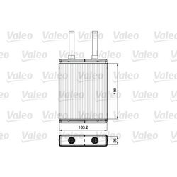 Výmenník tepla vnútorného kúrenia VALEO 811560