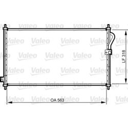 Kondenzátor klimatizácie VALEO 814302